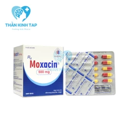 Moxacin 500 mg - Thuốc điều trị các bệnh nhiễm khuẩn